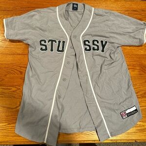 Stussy Light Gray Casual Top